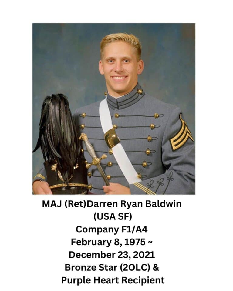 Major Darren Ryan Baldwin