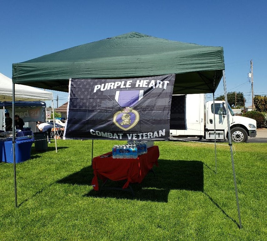 Purple Heart Booth